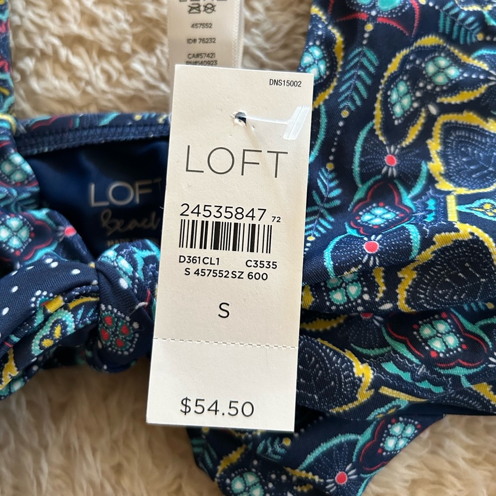 Loft bikini top NWT - Picture 3 of 3